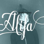 Alifa Font Poster 1