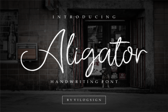 Aligator Font