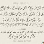 Alinnea Font Poster 7