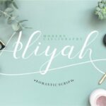 Aliyah Font Poster 1