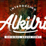 Alkilri Font Poster 1