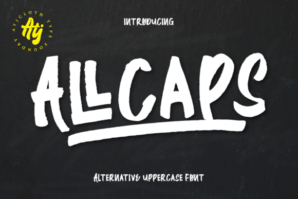 All Caps Font