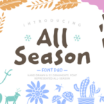 All Season Font Poster 1