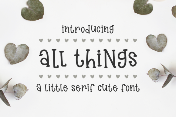 All Things Font Poster 1