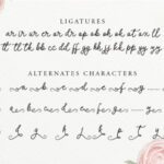 Alledahe Font Poster 4