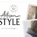 Allison Style Duo Font Poster 1
