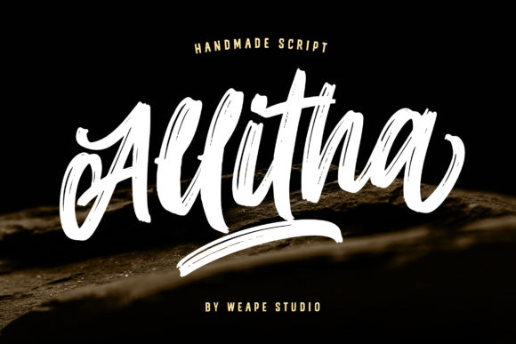 Allitha Script Font