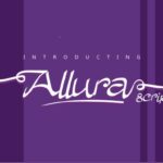 Allura Script Font Poster 1