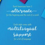 Allyca Font Poster 4