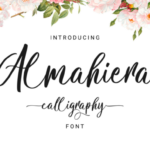 Almahiera Font Poster 1