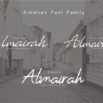 Almairah Font Poster 2