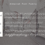 Almairah Font Poster 12