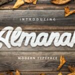 Almanak Font Poster 1