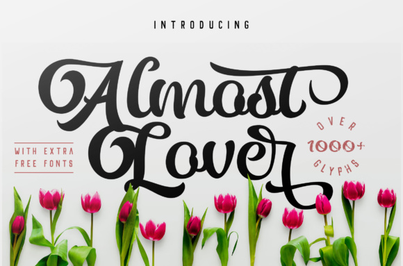 Almost Lover Font Poster 1