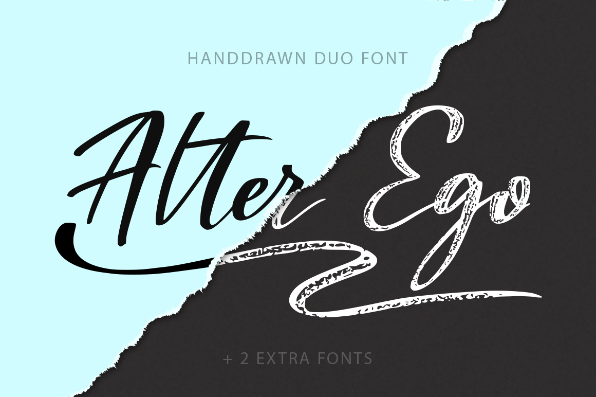Alter Ego Duo Font Poster 1