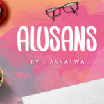 Alusans Font Poster 1