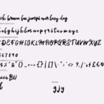 Alya Font Poster 6