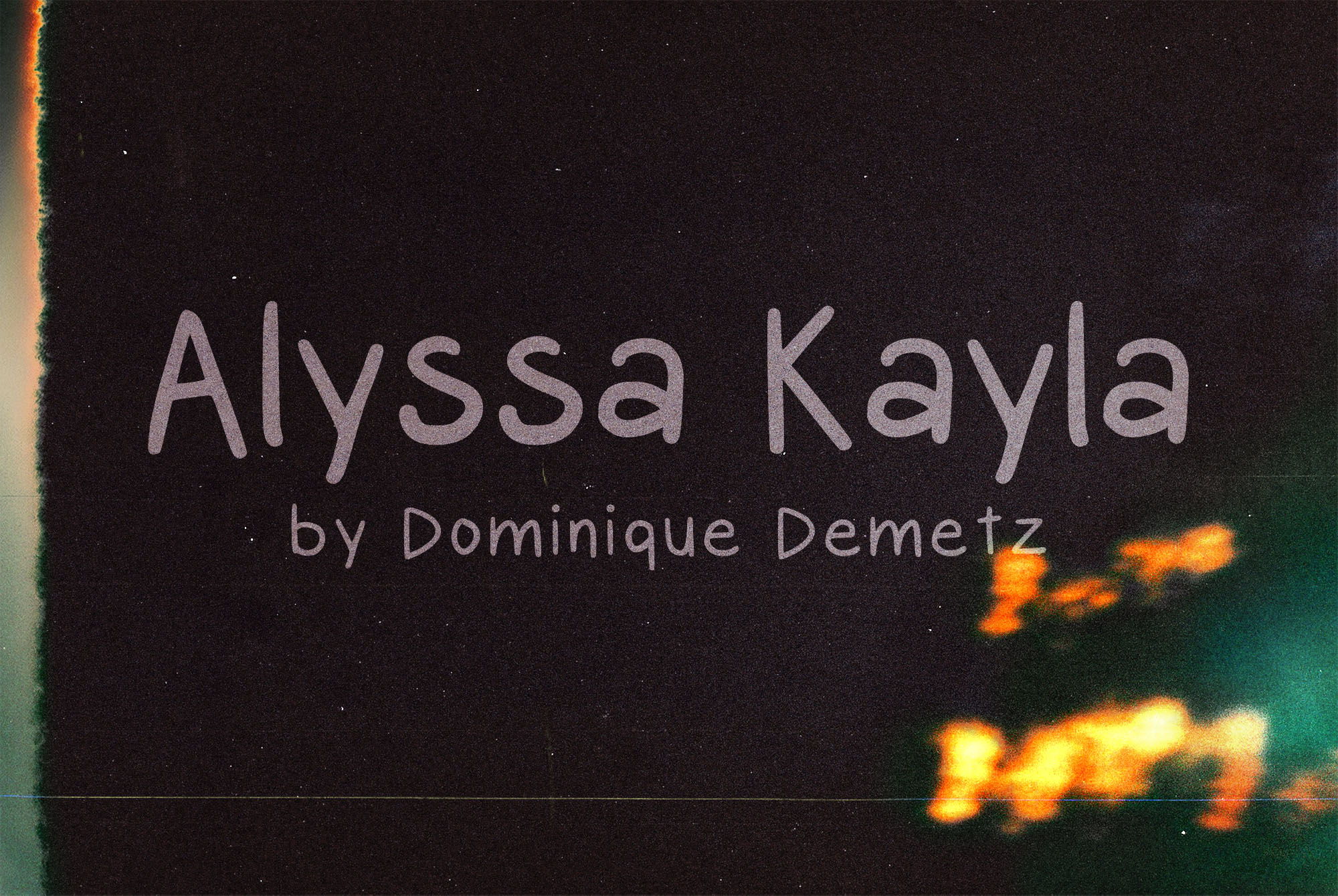 Alyssa Kayla Font