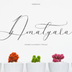 Amalyara Font Poster 1