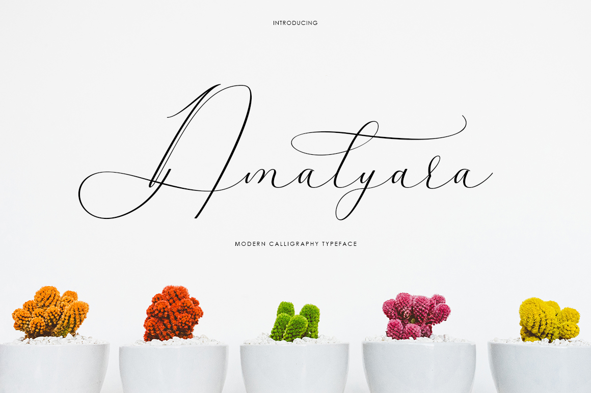 Amalyara Font Poster 1