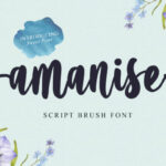 Amanise Font Poster 1