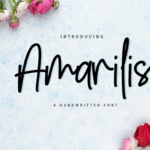 Amarilis Font Poster 1