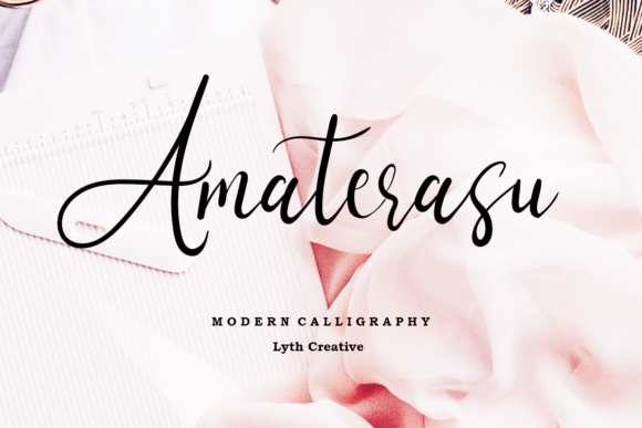 Amaterasu Font Poster 1