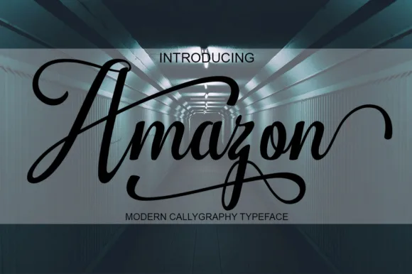 Amazon Font Amazon Font Poster 1