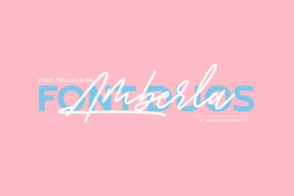 Amberla Duo Font Poster 1