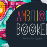 Ambition Booker Font Poster 1