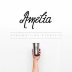 Amelia Font Poster 1