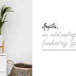 Amelia Font Poster 5