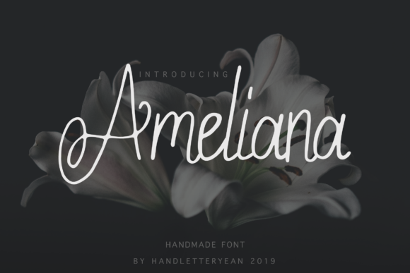 Ameliana Font Ameliana Font Poster 1