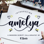 Amelya Font Poster 1