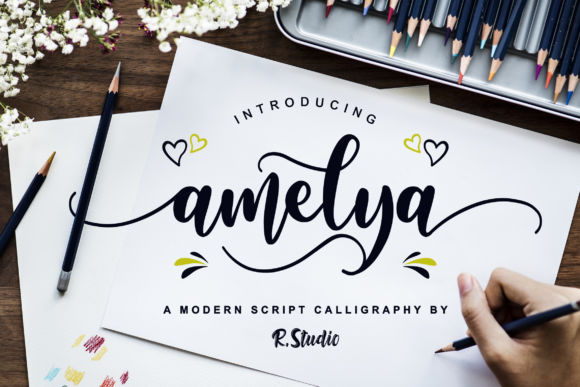 Amelya Font Poster 1