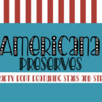 Americana Preserves Font Poster 1