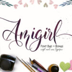 Amigirl Font Poster 1