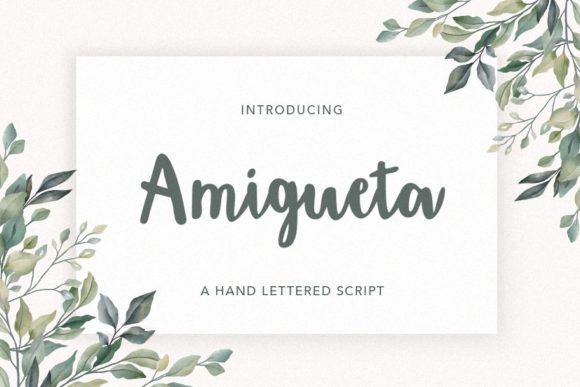 Amigueta Script Font