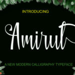 Amirul Font Poster 1