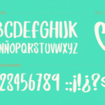 Amore Font Poster 3