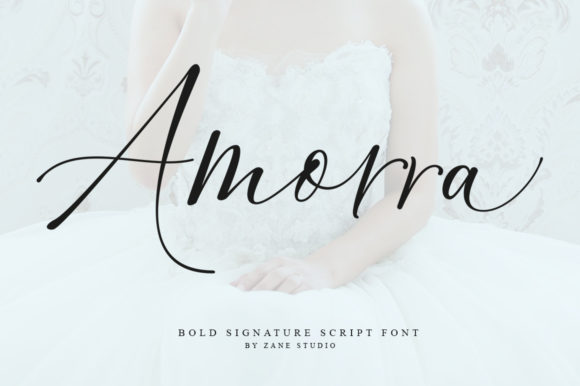 Amorra Script Font