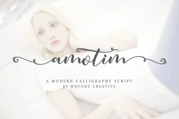 Amotim Font Poster 1