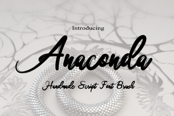 Anaconda Font