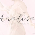 Analisa Font Poster 1