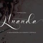 Ananda Font Poster 1