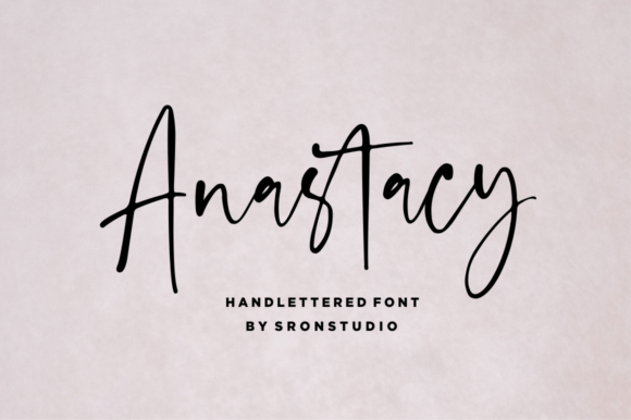 Anastacy Font Poster 1