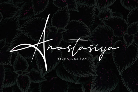 Anastasiya Font Poster 1