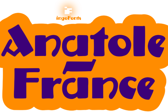 Anatole France Font Anatole France Font Poster 1