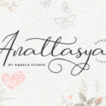 Anattasya Font Poster 1