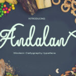 Andalan Font Poster 1